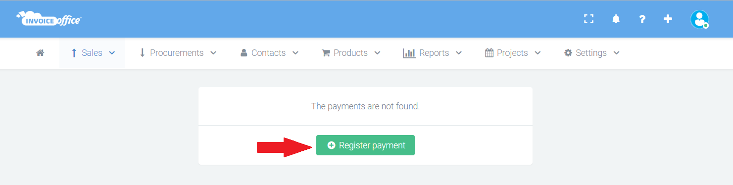 How can I register a payment so that my accounting is correct?