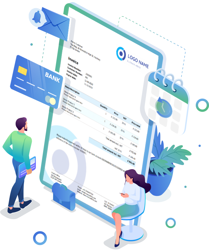Create invoices online with the billing software Invoice Office