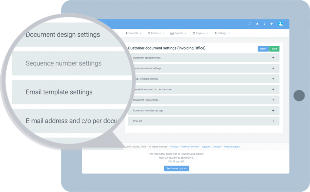 personalize invoice billing software