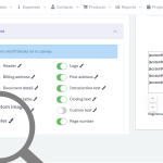 set footers signature